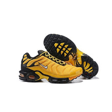 Charger l'image dans la galerie, Nike TN Air Max Plus Frequency Pack Yellow Black Men Running Shoes Comfortable Sports Lightweight Sneakers AV7940-700 Original