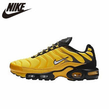 Charger l'image dans la galerie, Nike TN Air Max Plus Frequency Pack Yellow Black Men Running Shoes Comfortable Sports Lightweight Sneakers AV7940-700 Original